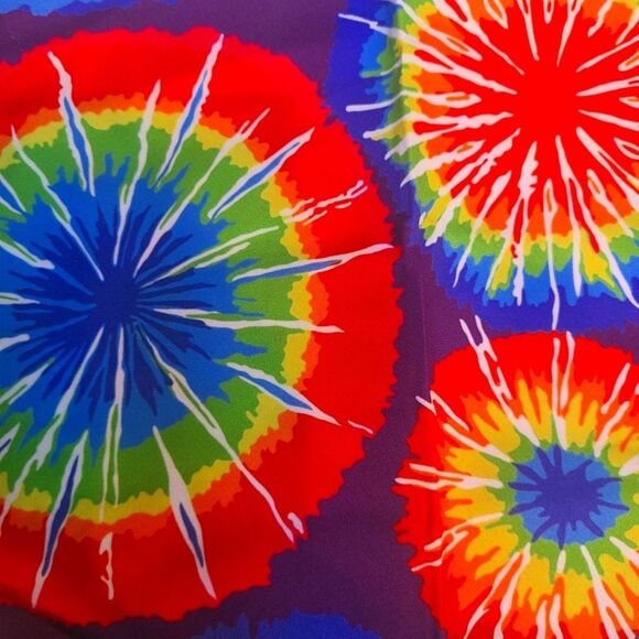 Doggie Tie-Dye Bandanas "American Fireworks Collection" Cotton Set Of Tw… - Picture 3 of 6